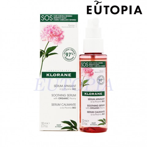 KLORANE SOS 有機牡丹抗敏紓緩頭皮免沖水精華 100ml 3282770147797